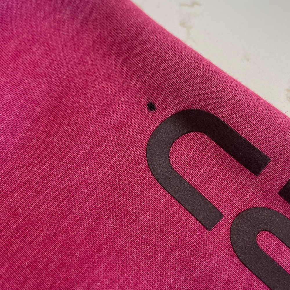 Carhartt Relaxed Fit Logo Sleeve Hoodie Sweatshirt Pink XS - Picture 11 of 11